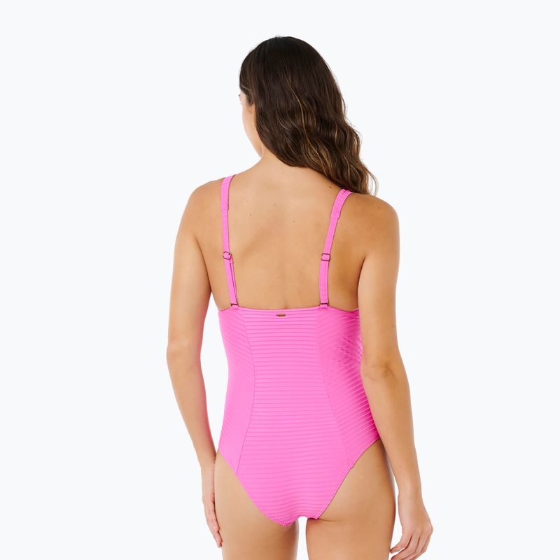 Moteriškas vientisas maudymosi kostiumėlis Rip Curl Premium Surf D-Dd super pink 3