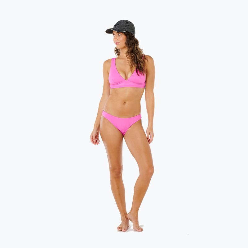 Moteriškų maudymosi kostiumėlių viršutinė dalis Rip Curl Premium Surf D-Dd Deep V super pink 2