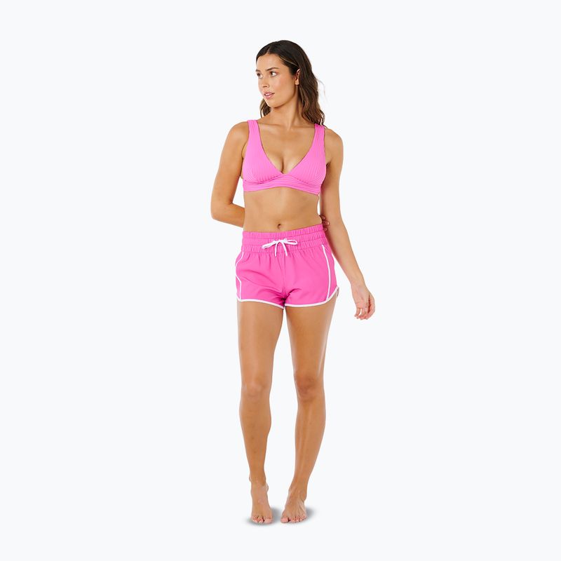 Moteriški maudymosi šortai Rip Curl High Waist Retro Volley 3" super pink 2