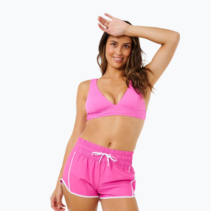 Moteriški maudymosi šortai Rip Curl High Waist Retro Volley 3" super pink 5