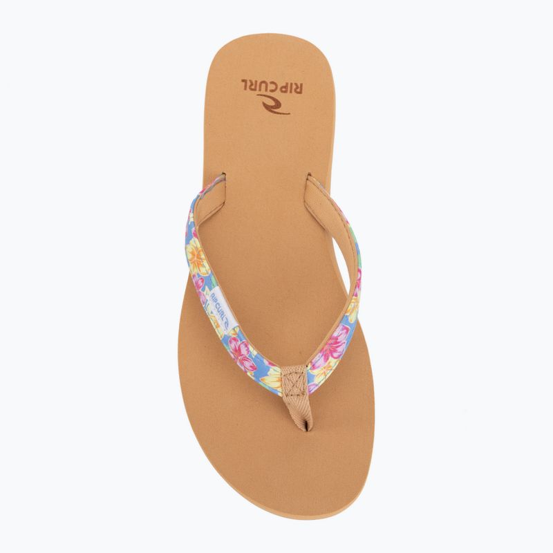 Moteriškos šlepetės Rip Curl Freedom Bloom Open Toe cornflower blue 5