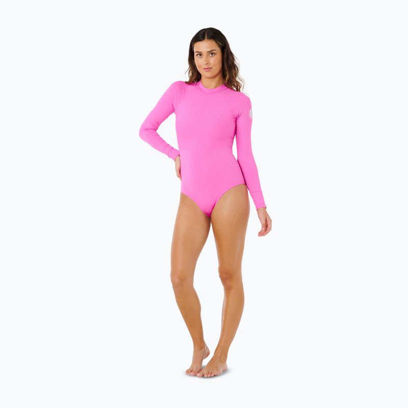 Moteriškas vientisas maudymosi kostiumėlis  Rip Curl Premium Surf Surf Suit super pink 2