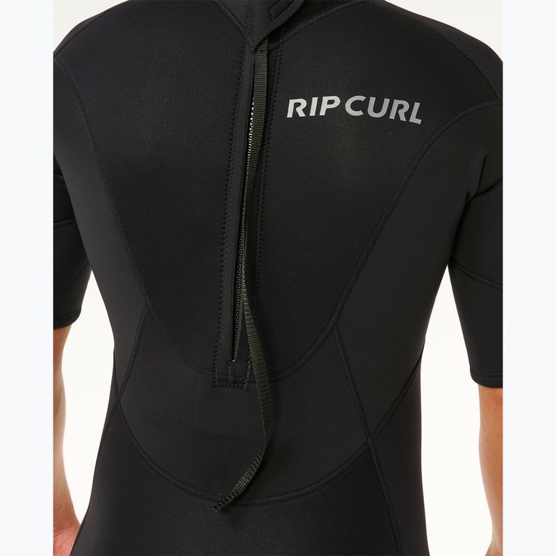 Vyriškas plaukimo kostiumas Rip Curl Trad 2/2 mm Back Zip Springsuit black 5