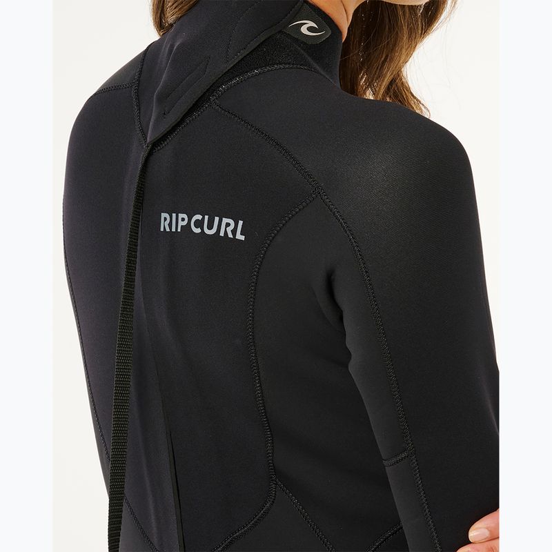 Moteriškas plaukimo kostiumas Rip Curl Trad 3/2 mm Back Zip black 6