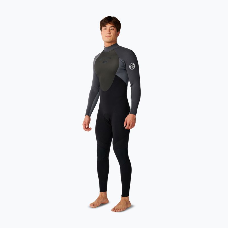 Vyriškas plaukimo kostiumas Rip Curl Omega Bz 4/3 mm grey 3