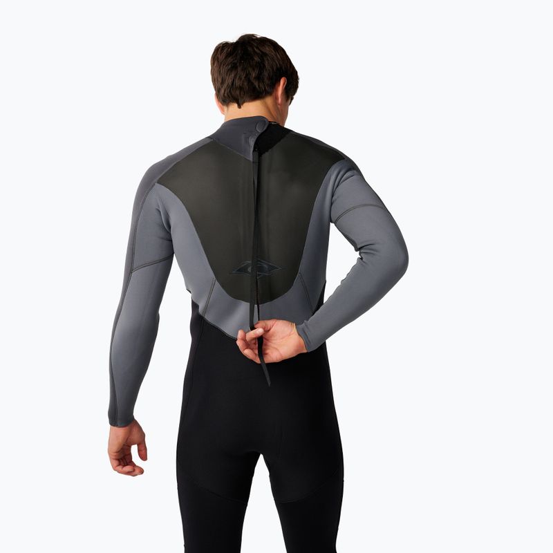 Vyriškas plaukimo kostiumas Rip Curl Omega Bz 4/3 mm grey 5