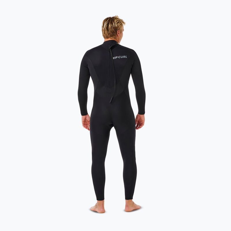 Vyriškas plaukimo kostiumas Rip Curl Trad 4/3 mm Back Zip black 2