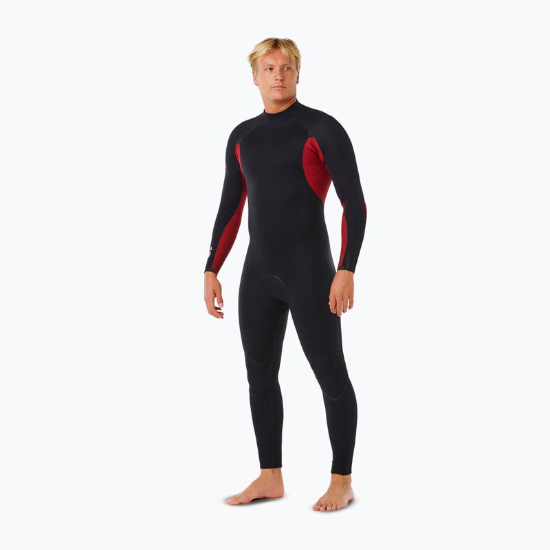 Vyriškas plaukimo kostiumas Rip Curl Trad 4/3 mm Back Zip black 4