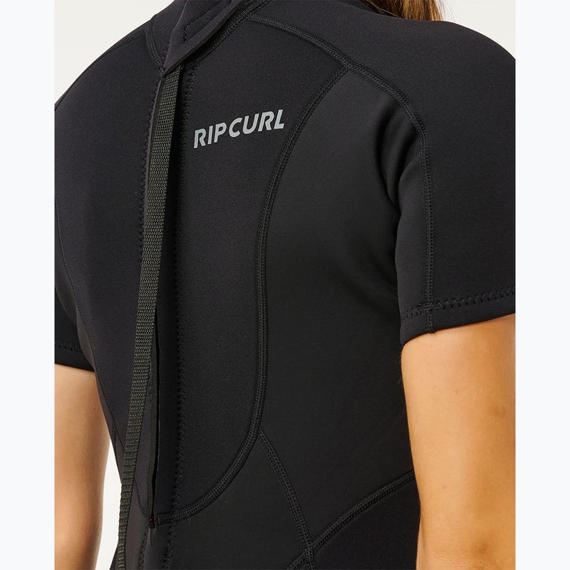 Moteriškas plaukimo kostiumas Rip Curl Trad 2/2 mm Back Zip Springsuit black 6