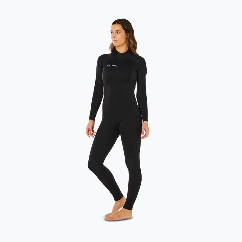 Moteriškas plaukimo kostiumas Rip Curl Trad 4/3 mm Back Zip black 3