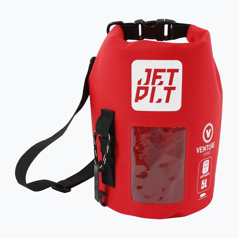 Vandeniui atsparus maišas Jetpilot Venture 5 l Drysafe red