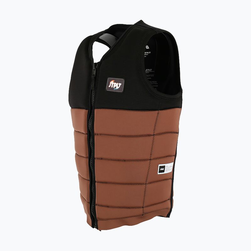 Vyriška apsauginė liemenė Jetpilot X1 F/E Felix black/brown 3