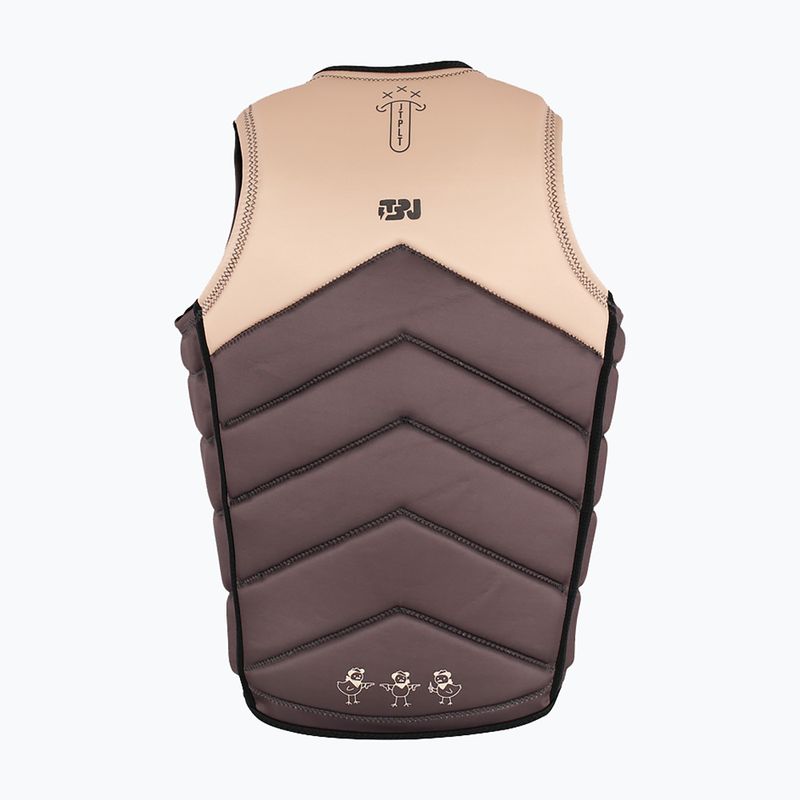 Vyriška apsauginė liemenė Jetpilot X1 F/E Eco Heatley brown 2