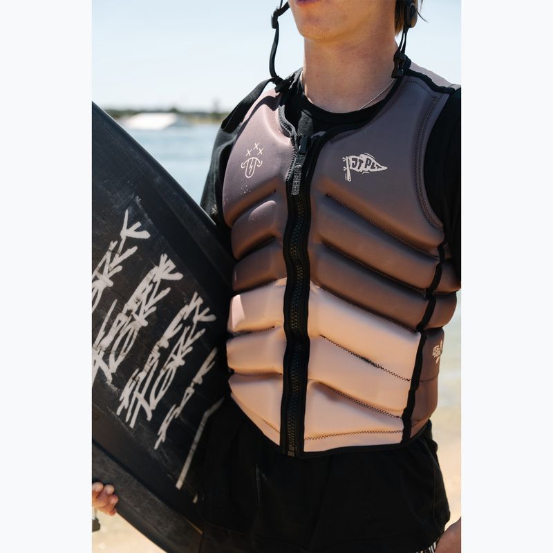 Vyriška apsauginė liemenė Jetpilot X1 F/E Eco Heatley brown 4