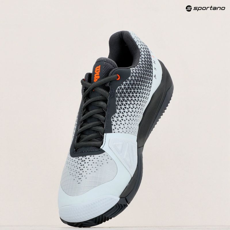 Vyriški teniso bateliai Wilson Rush Pro 4.0 Shift Clay ballad blue/ebony/orange tiger 9