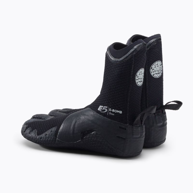 Rip Curl E Bomb S/Toe 90 neopreniniai batai 3mm black WBO7EM 3