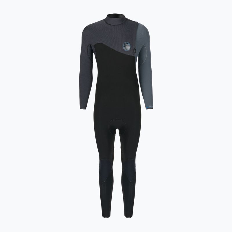 Vyriškos Rip Curl Flashbomb Zip Free 4/3mm plaukimo putos Black WSM8SF