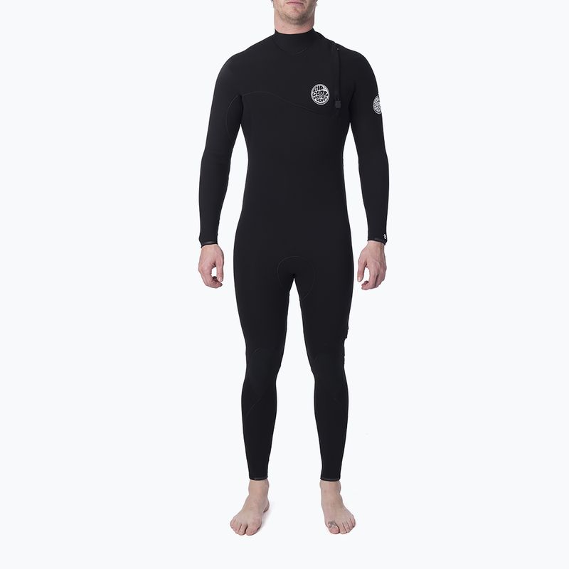 Vyriškos Rip Curl E Bomb 4/3mm plaukimo putos Black WSM8QE
