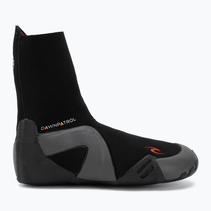 Vyriški neopreniniai batai Rip Curl Dawn Patrol 5 mm Round Toe black 2
