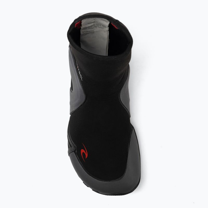 Vyriški neopreniniai batai Rip Curl Dawn Patrol 5 mm Round Toe black 6