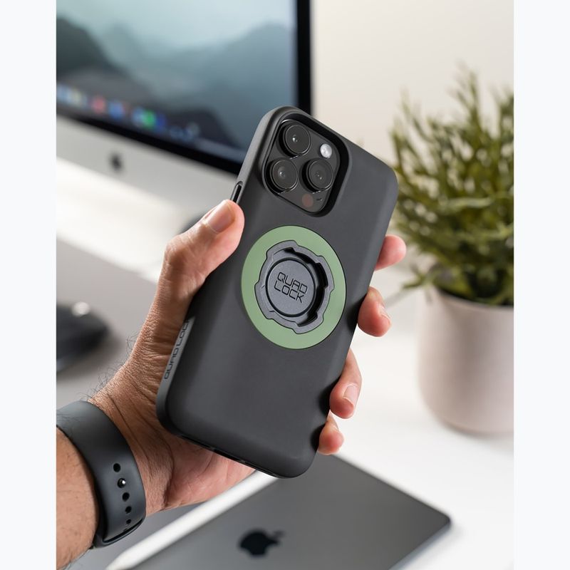 Quad Lock Mag dėklas iPhone 15 Pro, juodas 5