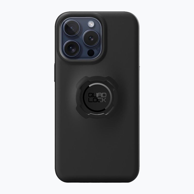 "Quad Lock" originalus telefono dėklas "iPhone 16 Pro Max", juodas
