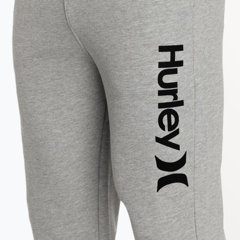 Vyriškos kelnės Hurley O&O Track dark heather grey 3