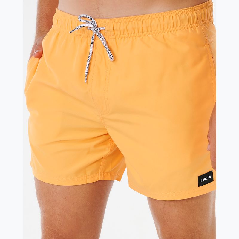 Vyriški maudymosi šortai Rip Curl Offset Volley bright orange 5