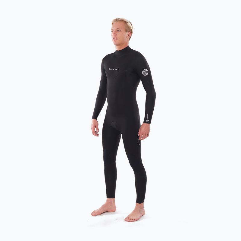 Vyriškos Rip Curl Dawn Patrol 3/2 mm plaukimo putos Black WSM9DM
