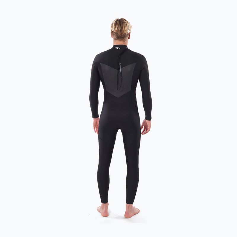 Vyriškos Rip Curl Dawn Patrol 3/2 mm plaukimo putos Black WSM9DM 2