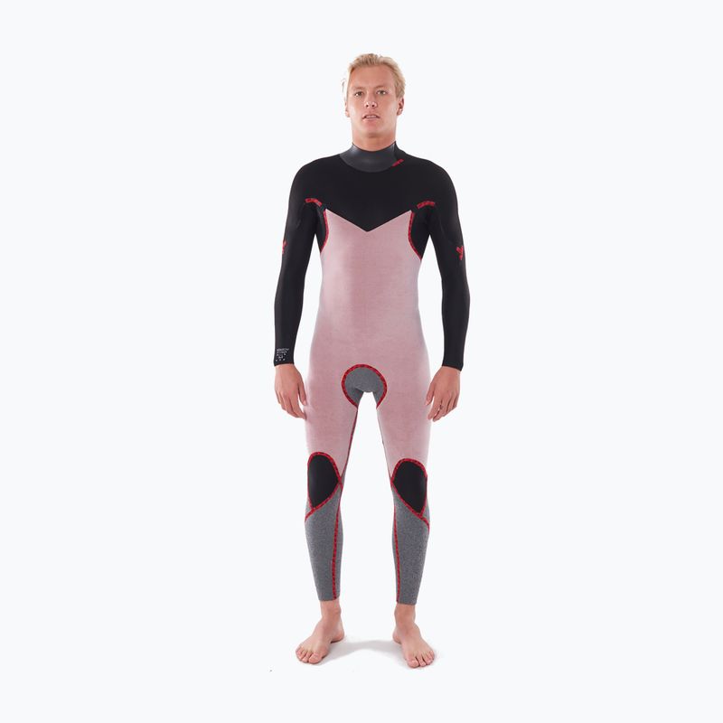 Vyriškos Rip Curl Dawn Patrol 3/2 mm plaukimo putos Black WSM9DM 4