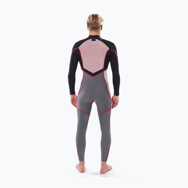 Vyriškos Rip Curl Dawn Patrol 3/2 mm plaukimo putos Black WSM9DM 6