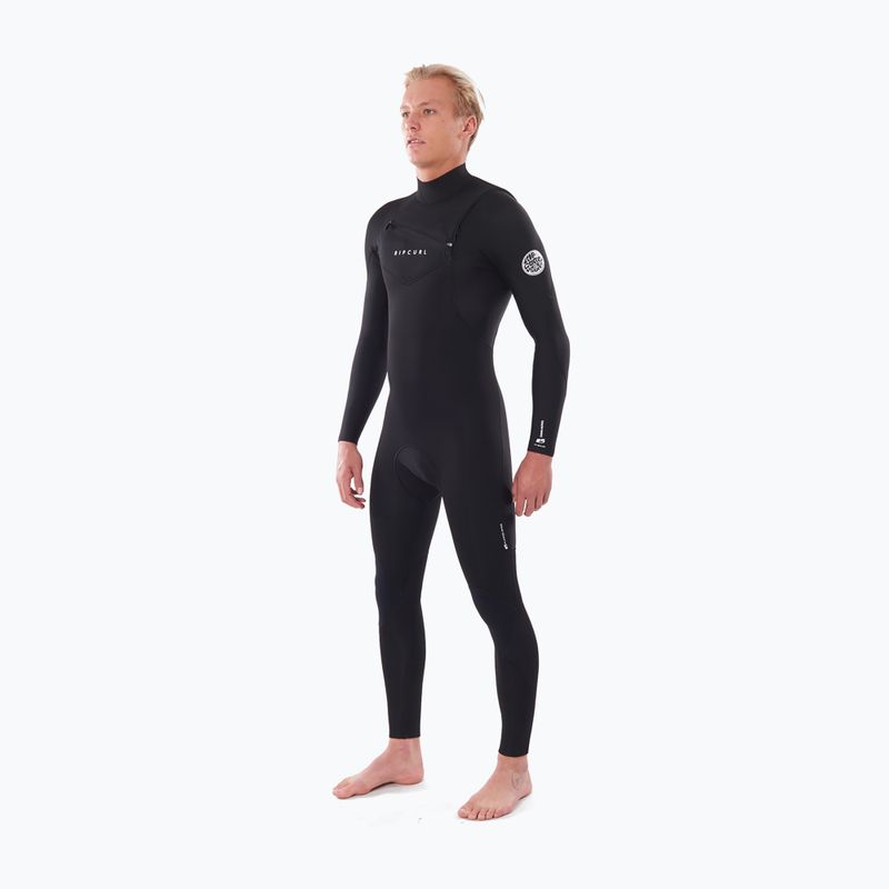 Vyriškos Rip Curl Dawn Patrol Perf 5/3 mm plaukimo putos Black WSM9XM 2