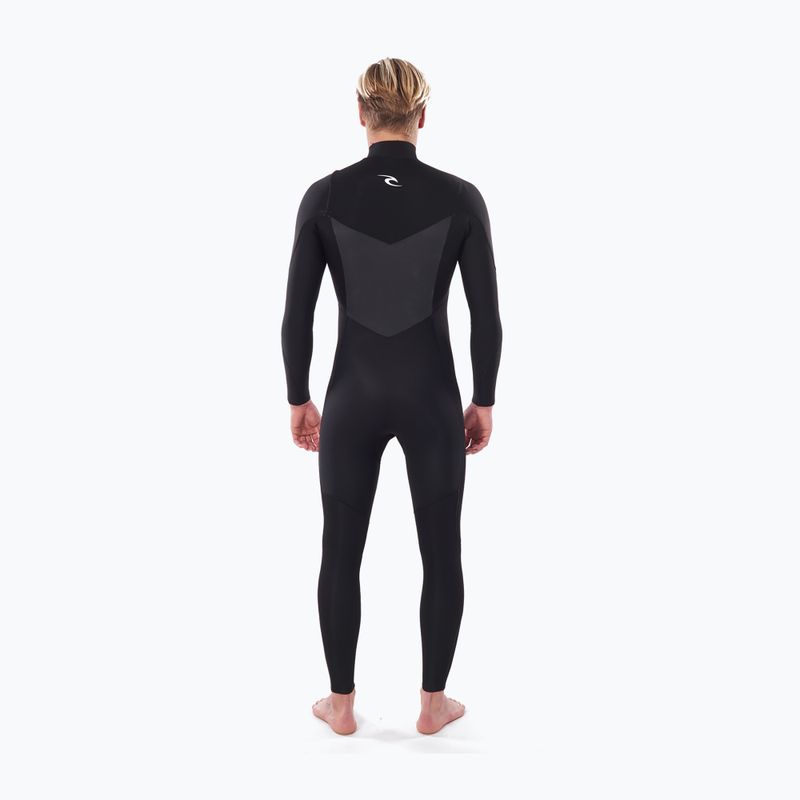 Vyriškos Rip Curl Dawn Patrol Perf 5/3 mm plaukimo putos Black WSM9XM 3