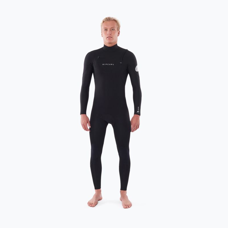 Rip Curl Dawn Patrol Performance 4/3 mm vyriškos plaukimo putos Black WSM9WM