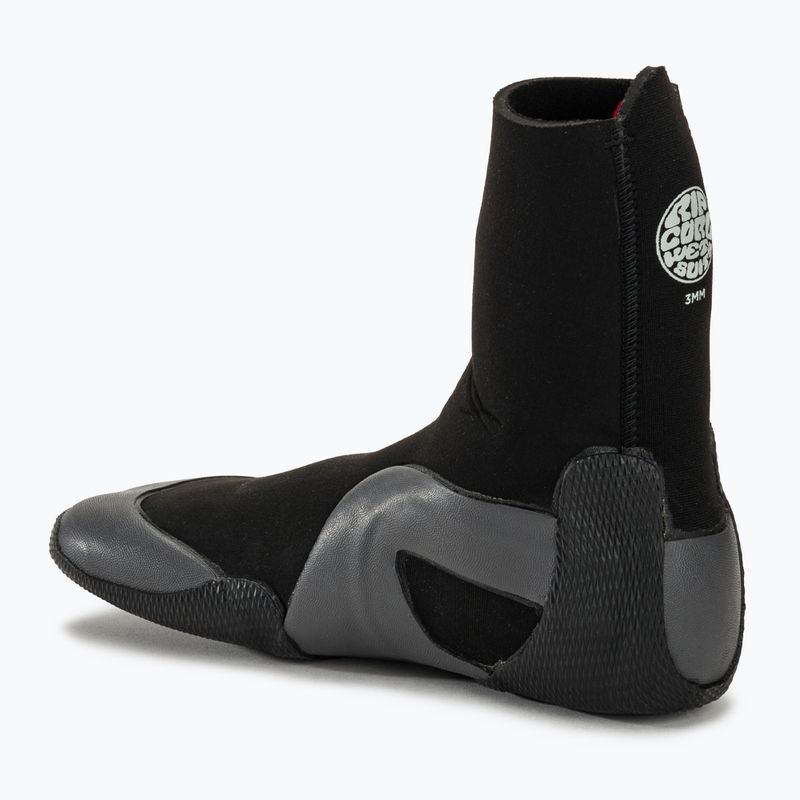 Neopreno batai Rip Curl D/Patrol Round Toe 3 mm black 3