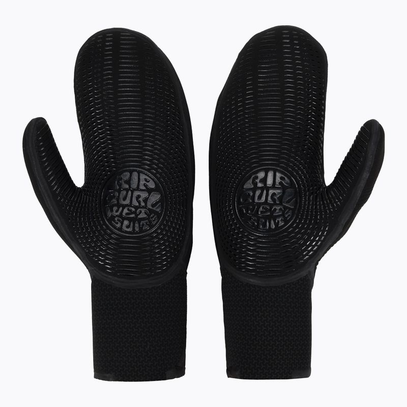 Rip Curl Flashbomb 90 7/5mm vyriškos neopreninės pirštinės juodos WGLYFF 2