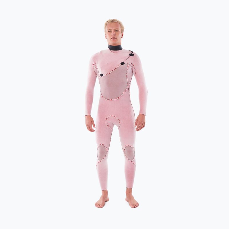 Rip Curl Flashbomb vyriškas 4/3 mm juodos/pilkos spalvos hidrokostiumas WSTYNF 4