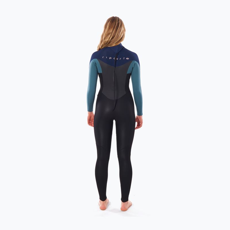 Moteriškos Rip Curl Omega 4/3mm plaukimo putos Black WSM9CW 3