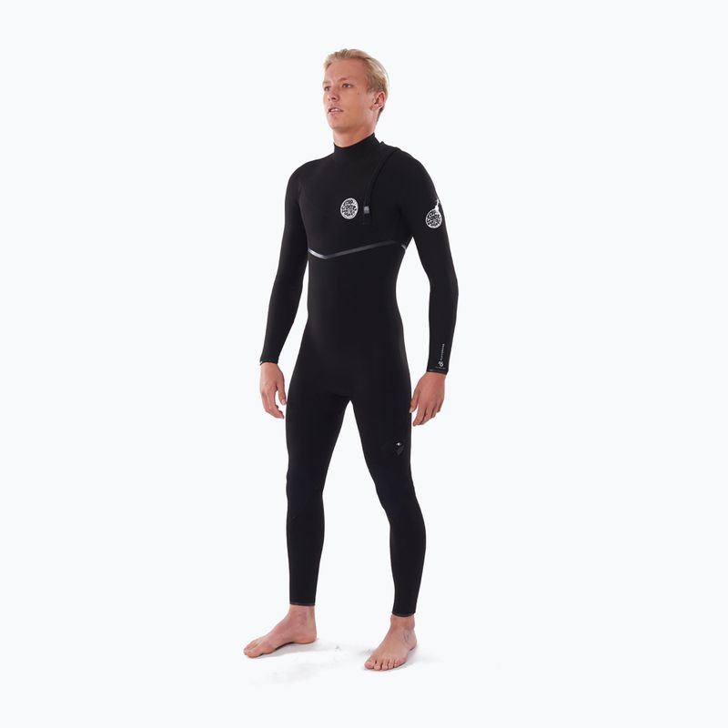 Rip Curl Flashbomb 5/3 mm vyriškos plaukimo putos juoda WSMYUF 7