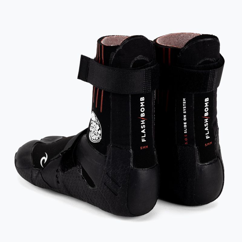 Rip Curl Flashbomb Hid.Split/Toe 90 5mm neopreniniai batai black WBOYIF 3