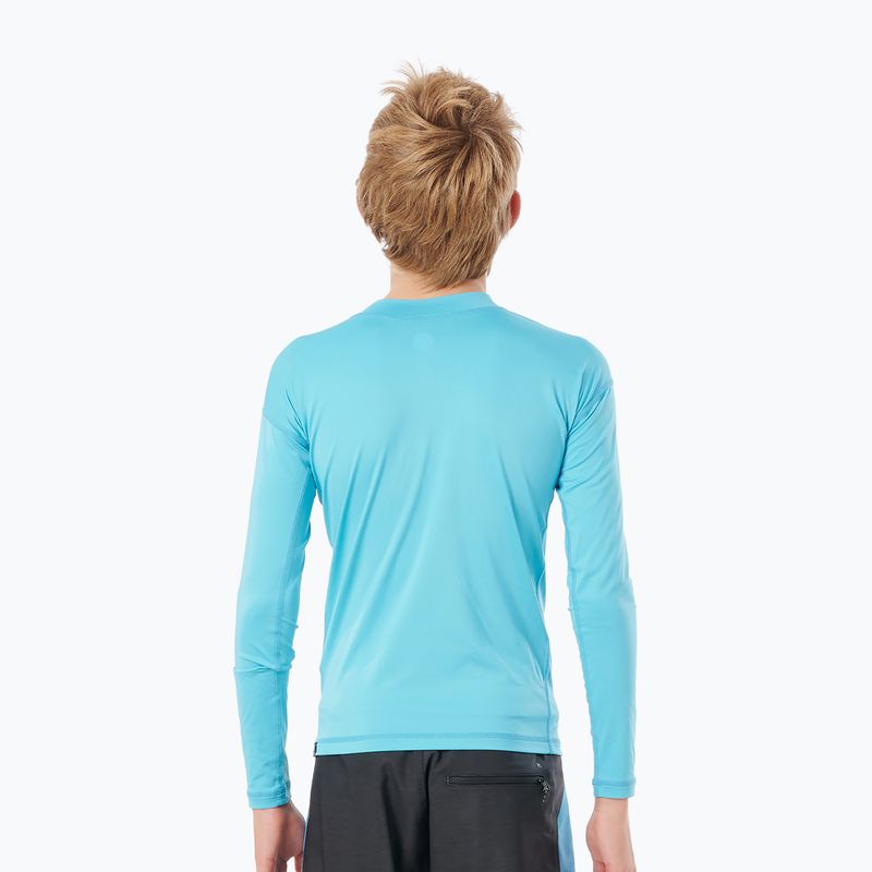 Rip Curl Corp vaikiški maudymosi marškinėliai mėlyni WLY3EB 2