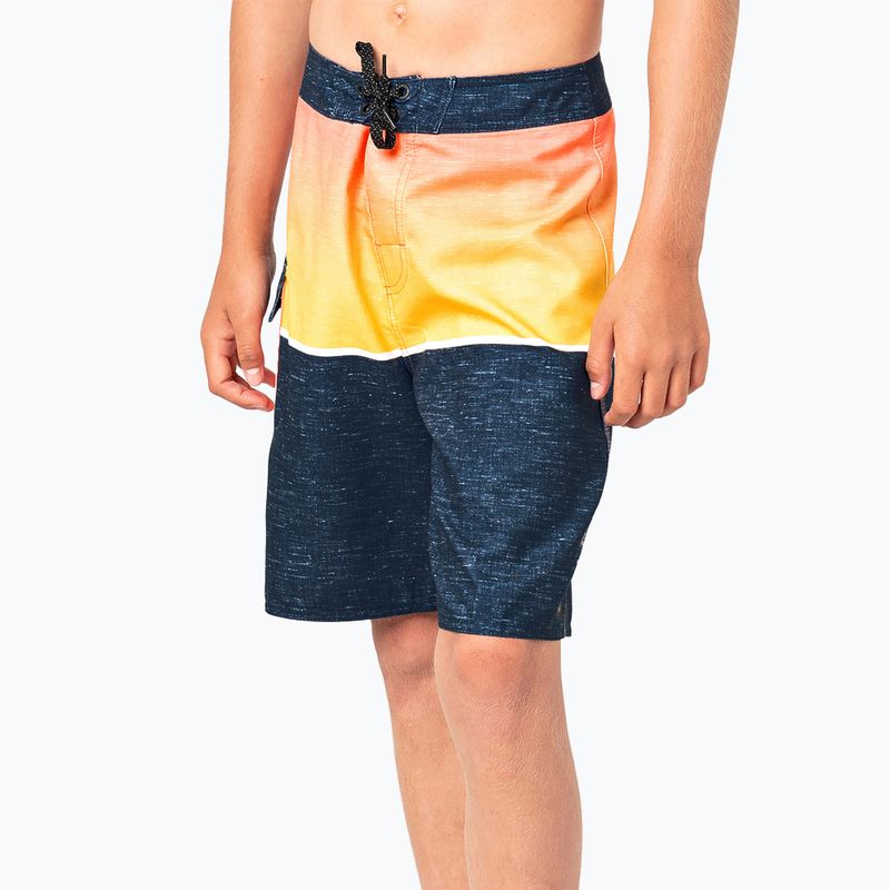 Rip Curl Dawn Patrol vaikiški maudymosi šortai tamsiai mėlyni KBOPG9 5