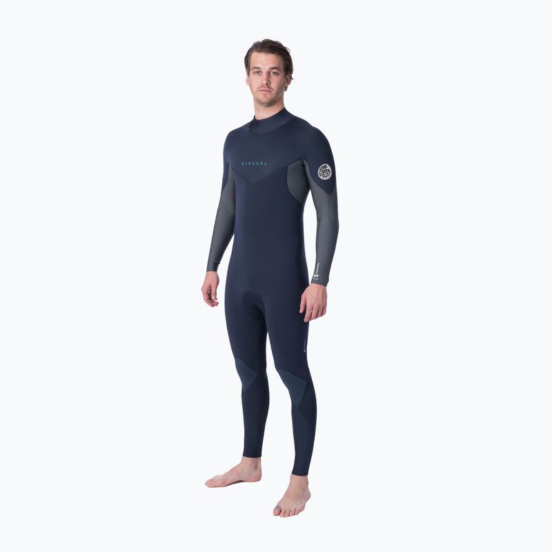 Rip Curl Dawn Patrol vyriškos 4/3 mm tamsiai mėlynos plaukimo putos WSM9EM