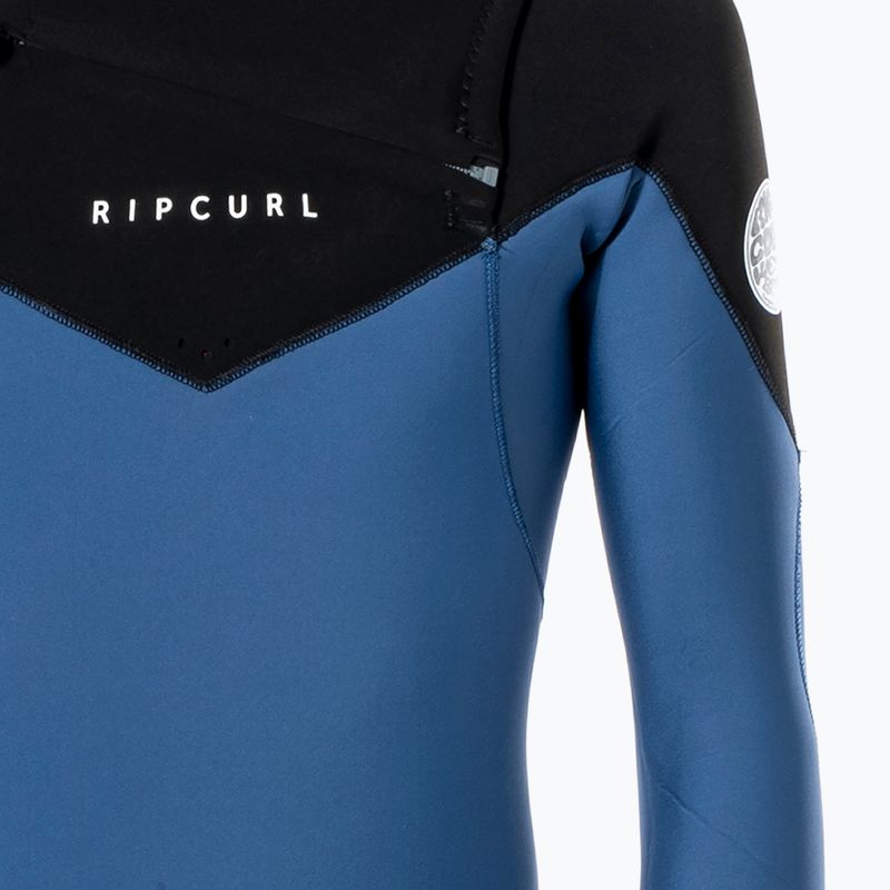 Rip Curl Dawn Patrol vyriškos 4/3 mm mėlynos WSM9CM plaukimo putos 4