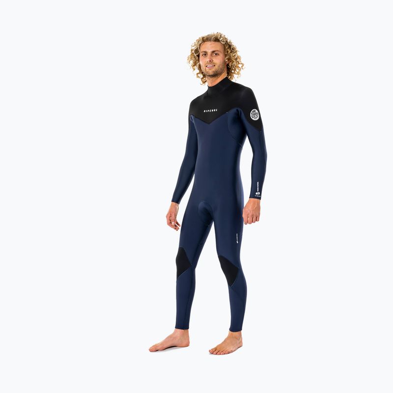 Rip Curl Dawn Patrol vyriškas 3/2 mm tamsiai mėlynas maudymosi kostiumėlis WSM9DM
