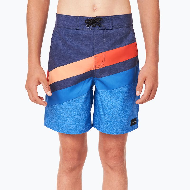 Rip Curl vaikiški maudymosi šortai "Invert Semi-Elasticated" 15" tamsiai mėlyni KBOGU4