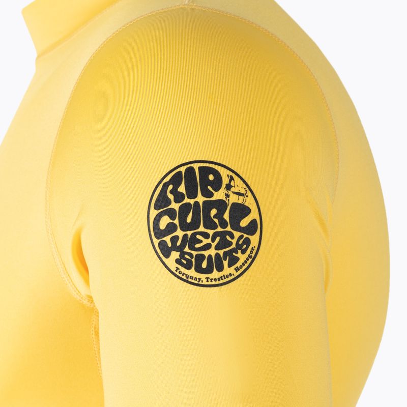 Rip Curl Corps vyriški maudymosi marškinėliai geltoni WLE3KM 4
