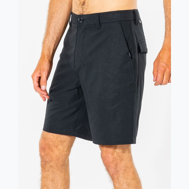 Rip Curl Boardwalk Oceanside vyriški maudymosi šortai juodi CWANV9 5