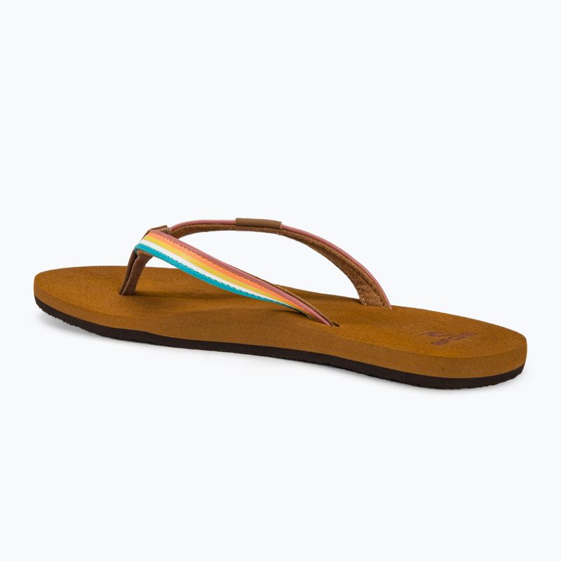 Moteriškos šlepetės per pirštą Rip Curl Freedom Bloom Open Toe multicolor 3